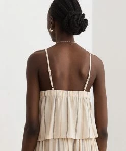 Sancia ‘Jimena’ Stripe Crop Top