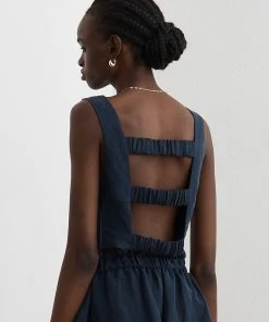 Sancia Clothing Navy ‘Fidelia’ Crop Top 7 Sancia Clothing Navy ‘Fidelia’ Crop Top