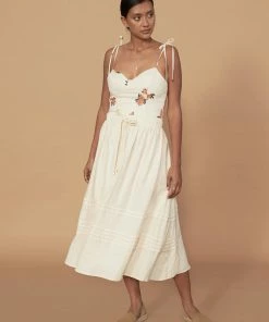 Sancia Clothing ‘Meera’ Linen Midi Skirt