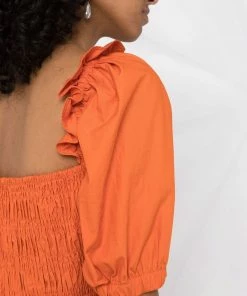 Self Portrait Clothing ‘Floral Broderie Mini Dress’