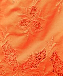 Self Portrait Clothing ‘Floral Broderie Mini Dress’