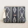 M.A.B.E Grey 'Serai' Patterned Large Pouch 1 M.A.B.E Grey 'Serai' Patterned Large Pouch