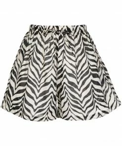 Faithfull The Brand 'Sereno' Zebra Shorts