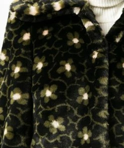 Shrimps Clothing 'Betty' Faux Fur Floral Jacket