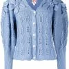 Shrimps Blue 'Claudia' Floral Knit Cardigan Clothing