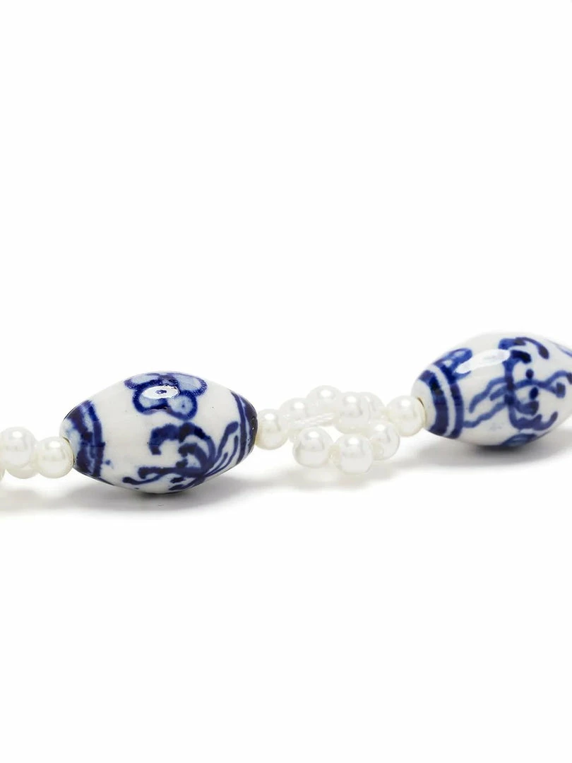 Shrimps Accessories 'Joline' Ceramic Pearl Necklace 5 Shrimps Accessories 'Joline' Ceramic Pearl Necklace