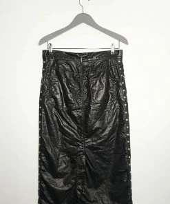 DRIES VAN NOTEN ‘Silvat’ Studded Midi Skirt