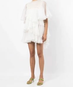 Stella Nova 'Skylar' Tiered Sheer Mini Dress 15 Stella Nova 'Skylar' Tiered Sheer Mini Dress