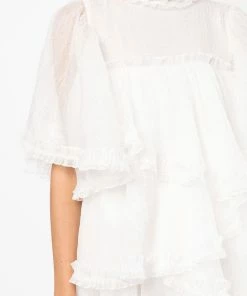 Stella Nova 'Skylar' Tiered Sheer Mini Dress 18 Stella Nova 'Skylar' Tiered Sheer Mini Dress