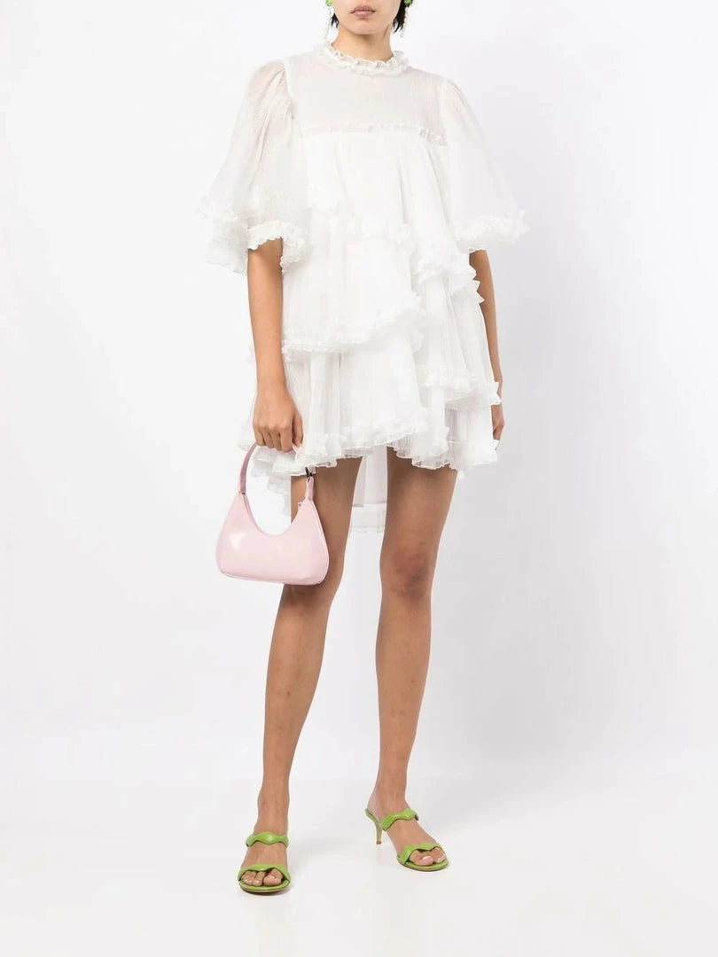 Stella Nova 'Skylar' Tiered Sheer Mini Dress 8 Stella Nova 'Skylar' Tiered Sheer Mini Dress