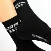 Soxygen Unisex Black ‘Fund Me’ Classic Socks 1 Soxygen Unisex Black ‘Fund Me’ Classic Socks