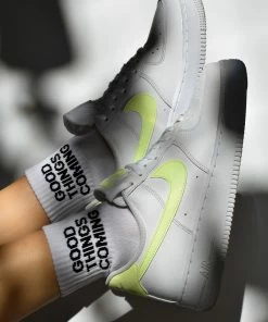 Soxygen Accessories Unisex White ‘Good Things Coming’ Ankle Socks