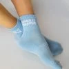 Soxygen Accessories Unisex Blue ‘Make It Happen’ Ankle Socks