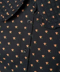 Stella Nova Black 'Dicte' Ditsy Floral Shirt Clothing 21 Stella Nova Black 'Dicte' Ditsy Floral Shirt Clothing