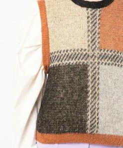 Stella Nova Clothing Brown 'Hallie May' Knit Vest 11 Stella Nova Clothing Brown 'Hallie May' Knit Vest