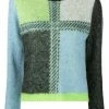 Stella Nova Clothing Green 'Rima Joe' Check Sweater