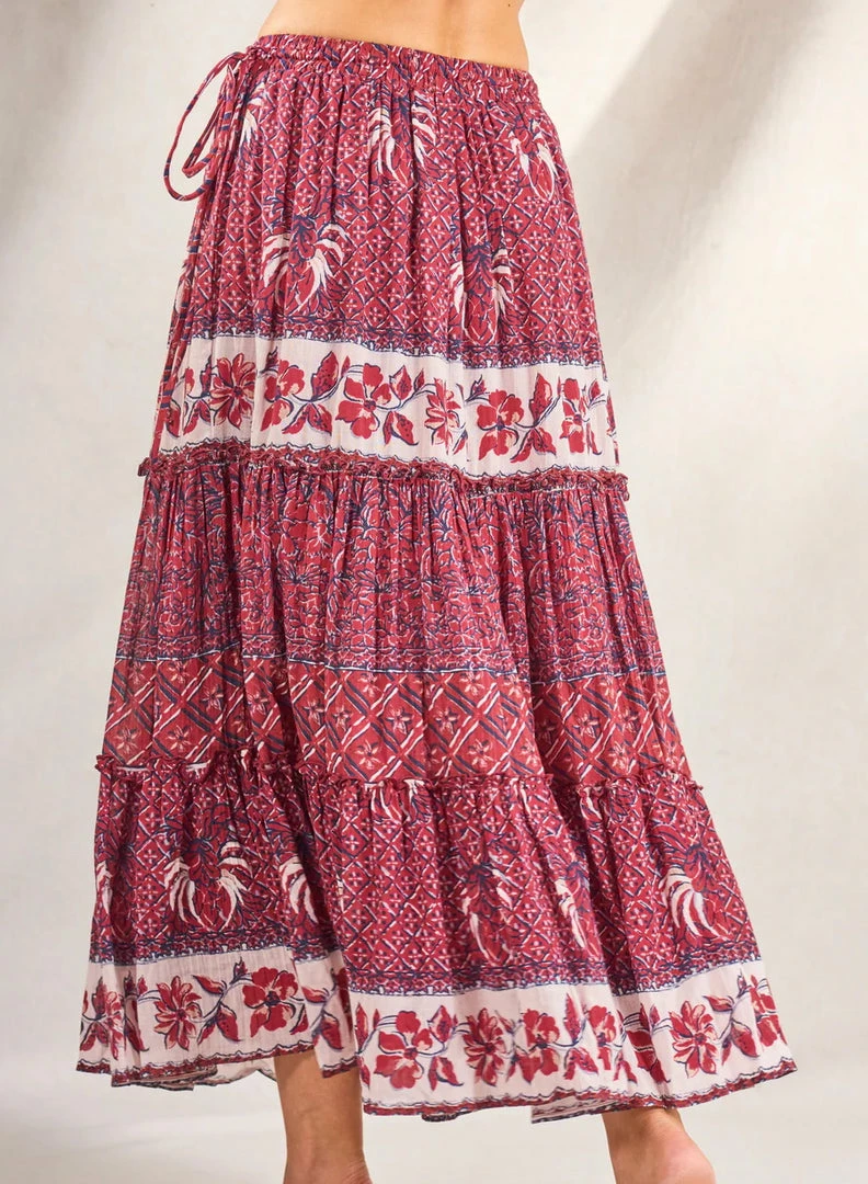 M.A.B.E 'Stevie' Print Maxi Skirt 4 M.A.B.E 'Stevie' Print Maxi Skirt