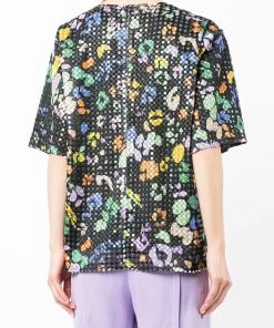 Stine Goya Oversized 'Katalindi' Sequin Leopard T-Shirt Clothing