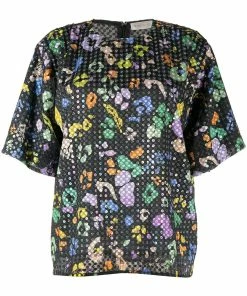 Stine Goya Oversized 'Katalindi' Sequin Leopard T-Shirt Clothing