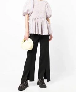 Stine Goya Clothing 'Liw' Embroidered Peplum Blouse