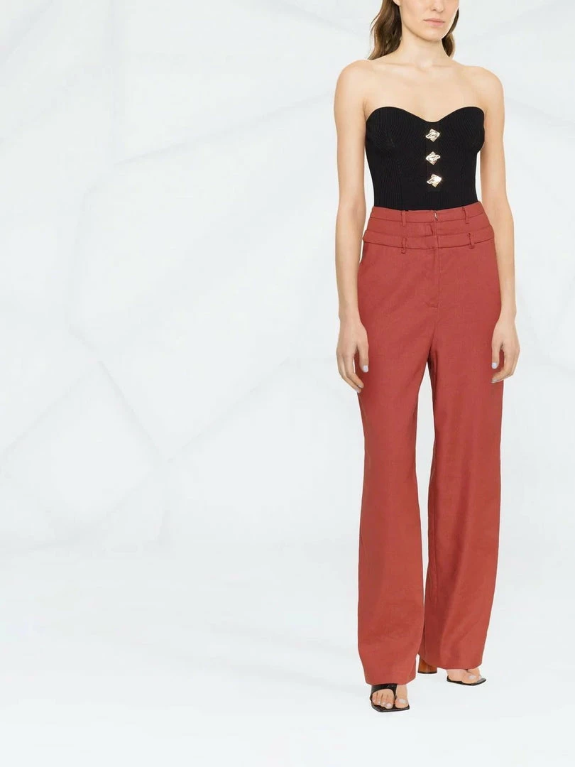 Self Portrait 'Strapless Ribbed Knit Top' 5 Self Portrait 'Strapless Ribbed Knit Top'