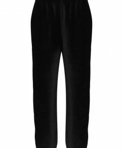 Alexanderwang.t Clothing Black ‘Stretch Corduroy Logo Sweatpants’