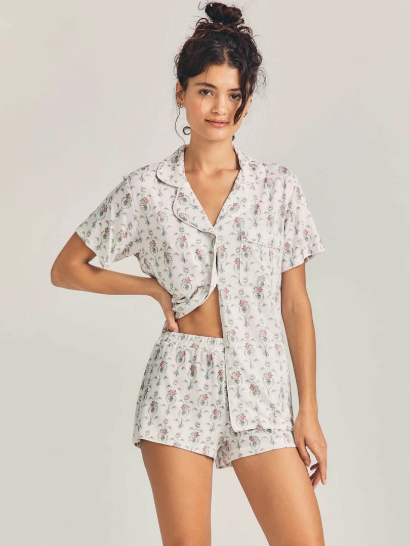 Stripe And Stare ‘Vanilla Kisses Bed Short Set’ 15 Stripe And Stare ‘Vanilla Kisses Bed Short Set’