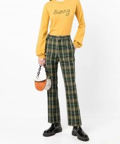 Bella Freud 'Sunny' Slogan Knitted Sweater