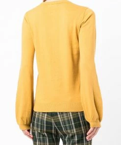 Bella Freud 'Sunny' Slogan Knitted Sweater