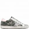 Golden Goose ‘Super-Star’ Camo Glitter Sneakers