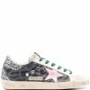 Golden Goose ‘Super-Star’ Iridescent Leopard Sneakers