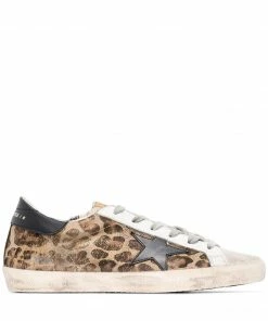 Golden Goose ‘Super-Star’ Leopard Low Top Sneakers Shoes 42 Golden Goose ‘Super-Star’ Leopard Low Top Sneakers Shoes