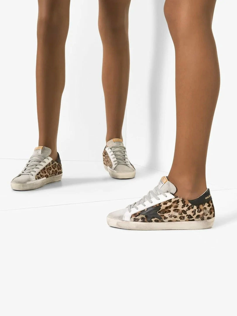Golden Goose ‘Super-Star’ Leopard Low Top Sneakers Shoes 19 Golden Goose ‘Super-Star’ Leopard Low Top Sneakers Shoes