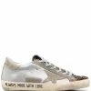 Golden Goose ‘Super-Star’ Silver Leopard Tongue Sneakers 2 Golden Goose ‘Super-Star’ Silver Leopard Tongue Sneakers