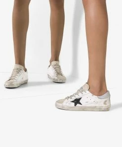 Golden Goose Shoes ‘Superstar Distressed Trainers’