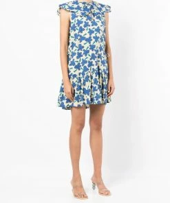 Stella Nova New In 'Suvi' Blue Floral Dress