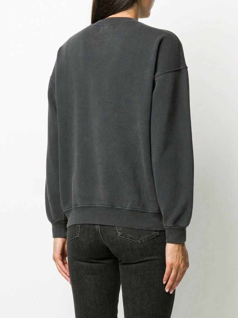 Anine Bing Clothing Faded Black 'Tiger Sweatshirt' 5 Anine Bing Clothing Faded Black 'Tiger Sweatshirt'