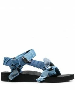 Arizona Love Denim 'Trekky Bandana' Sandals