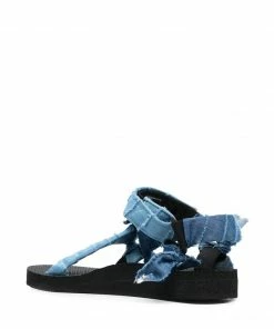 Arizona Love Denim 'Trekky Bandana' Sandals