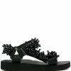 Arizona Love 'Trekky Pearl' Sandals Black