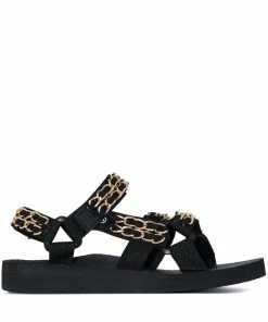Arizona Love Shoes Gold 'Trekky Trio Chain' Sandals