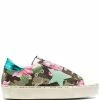 Golden Goose ‘Tropical Print Platform Sneakers’ Shoes