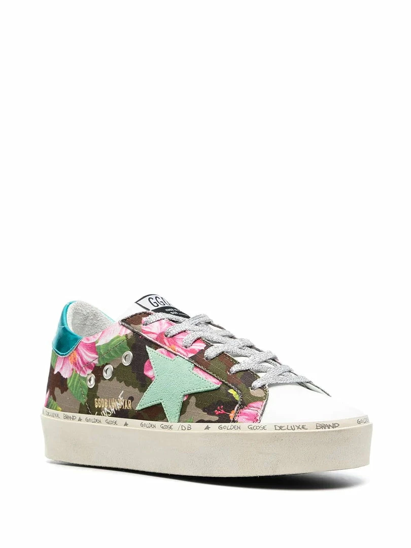 Golden Goose ‘Tropical Print Platform Sneakers’ Shoes 8 Golden Goose ‘Tropical Print Platform Sneakers’ Shoes