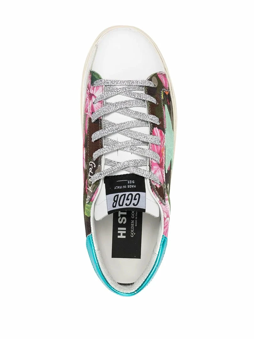 Golden Goose ‘Tropical Print Platform Sneakers’ Shoes 20 Golden Goose ‘Tropical Print Platform Sneakers’ Shoes