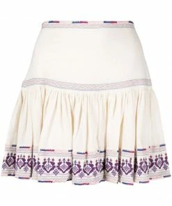 Isabel Marant Etoile 'Tyruss' Embroidered Skirt Clothing