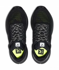 VEJA Black 'Marlin LT V-Knit Trainers' Shoes