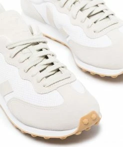 VEJA White ‘Rio Branco’ Suede Detail Trainers Shoes