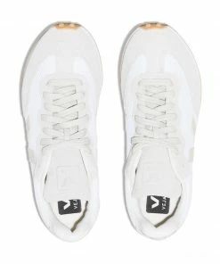 VEJA White ‘Rio Branco’ Suede Detail Trainers Shoes