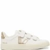 VEJA ‘Recife’ Gold Detail Velcro Trainers Shoes
