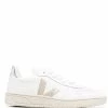 VEJA ‘V-10’ Contrast Metallic Trainers